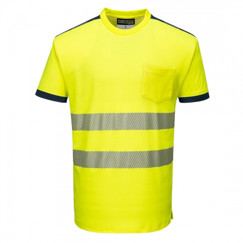 T-SHIRT OSTRZEGAWCZY VISION T181 PORTWEST RÓŻNE KOLORY