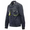 Bluza robocza bawełniana BRIXTON SPARK Granat/Zółty