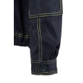 Bluza robocza bawełniana BRIXTON SPARK Granat/Zółty