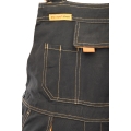 BRIXTON SPARK - SPODNIE OGRODNICZKI ROBOCZE - 100 % BAWEŁNA CIEMNA STAL