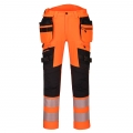 Portwest DX442 Spodnie ostrzegawcze z odpinanymi kieszeniami kaburowymi