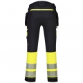 Portwest DX445 Spodnie ostrzegawcze klasy 1 DX4 z kieszeniami kaburowymi