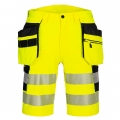 Spodenki ostrzegawcze zółto-czarne DX446 Portwest z kaburami