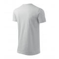 Koszulka męska jasny melanż, T-shirt męski, MALFINI BASIC