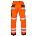GALMAG-WH220 Spodnie robocze o wysokiej widzialności, 6 kieszeni, 10% bawełny, 90% poliestru, gramatura 220g/m²