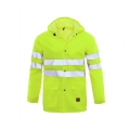 PROBALTIC KURTKA PRZECIWDESZCZOWA FLUO YELLOW/ORANGE