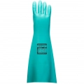 Przedłużone rękawice nitrylowe A813 Portwest Zielone