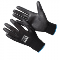 RĘKAWICE OCHRONNE POWLEKANE PU X-PUNO BLACK