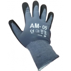 Rękawice AM-05 Dziane Powlekane Nitrylem