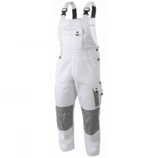 SPODNIE OGRODNICZKI OCHRONNE SALM BIAŁE HOEGERT