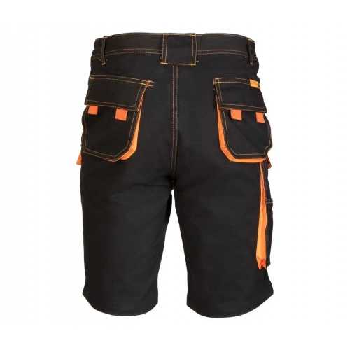 BRIXTON SPARK SPODNIE ROBOCZE KRÓTKIE CZARNA STAL 100% BAWEŁNA