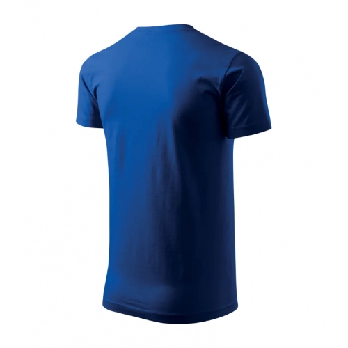 Koszulka męska chabrowa, T-shirt męski, MALFINI BASIC
