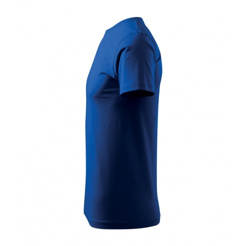 Koszulka męska chabrowa, T-shirt męski, MALFINI BASIC