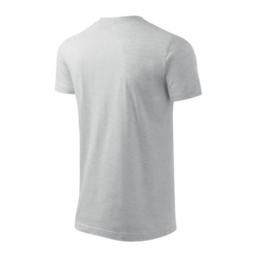 Koszulka męska jasny melanż, T-shirt męski, MALFINI BASIC
