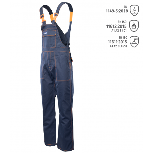 Ogrodniczki Spawalnicze Trudnopalne PROFFLAM ANTYSTATIC