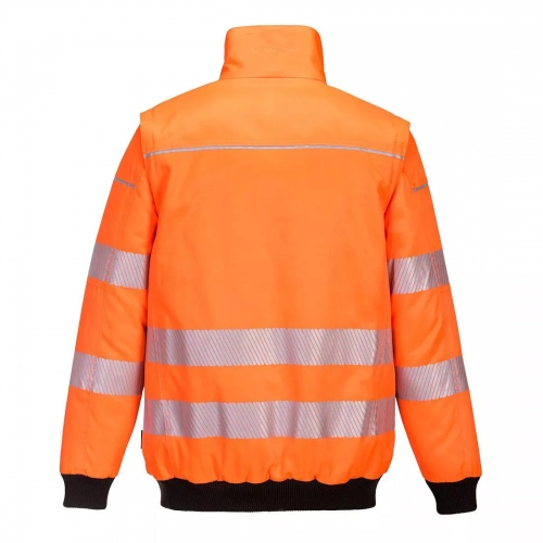 KURTKA ROBOCZA PILOTKA OSTRZEGAWCZA 3W1 PW302 PORTWEST 2 KOLORY