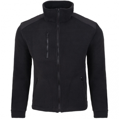 Super Polar Bluza Męska bez kaptura 340 Premium - Gruba i Wzmacniana - Kolor Czarny