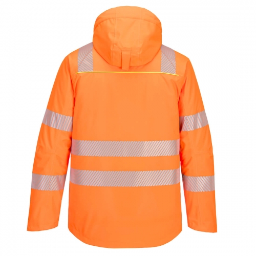 Portwest DX461 Zimowa kurtka ostrzegawcza pomarańczowa