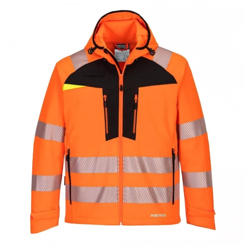Portwest DX475  Softshell ostrzegawczy pomarańczowy