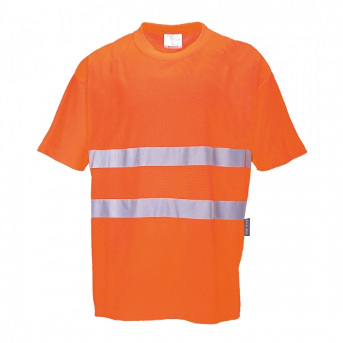 Portwest s172 Pomarańczowa T-Shirt ostrzegawczy EN ISO 20471 Klasa 2