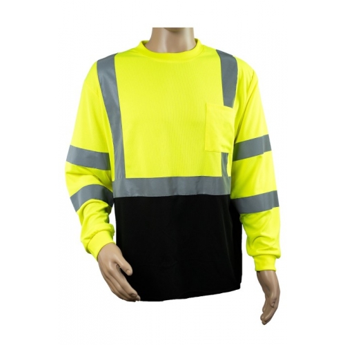 Bluza odblaskowa PROTEUS LB-TS16 HV yellow  4WRK