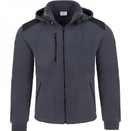 Super Polar Bluza Męska 340 Premium - Gruba i Wzmacniana - Kolor Grafitowa