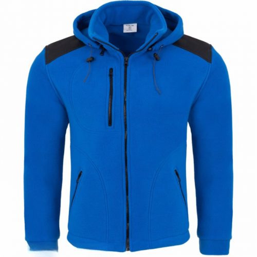 Super Polar Bluza Męska 340 Premium - Gruba i Wzmacniana - Kolor Niebieska