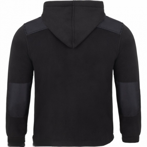 Super Polar Bluza Męska 340 Premium - Gruba i Wzmacniana - Kolor Czarny