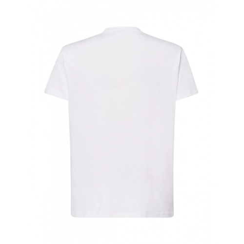 T-SHIRT Męski 100% Bawełna wysoka jakość brak bocznych szwów Biały