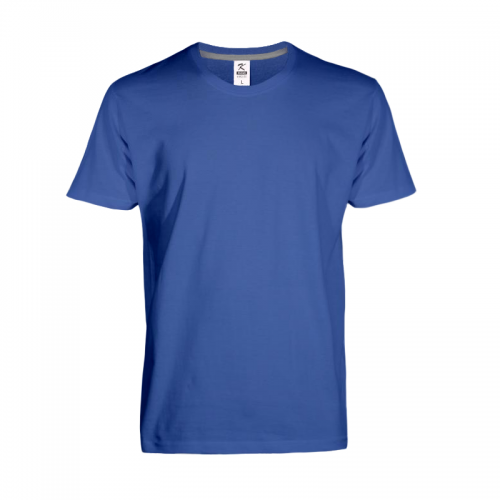 T-SHIRT KOSZULKA PRIME z bawełny Ring Spun NIEBIESKA
