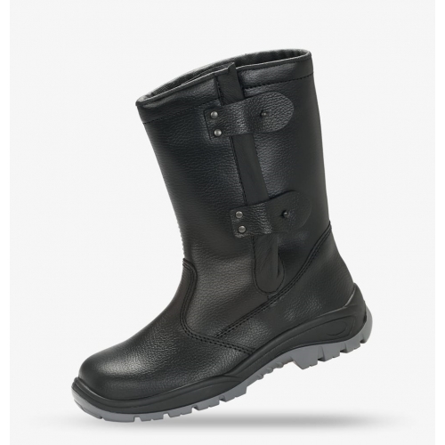 BUTY BEZPIECZNE Z METALOWYM PODNOSKIEM OCIEPLANE PPO 1413 - S1, CI, SRC