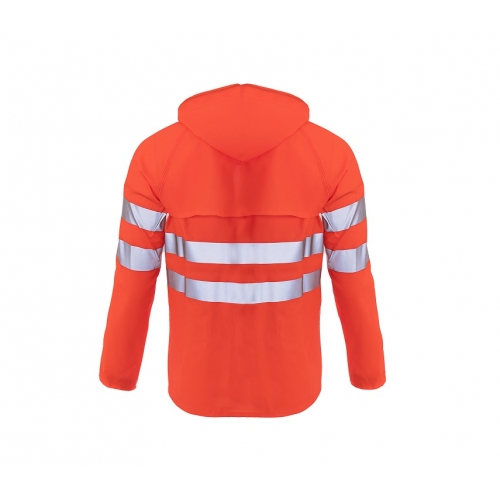 PROBALTIC KURTKA PRZECIWDESZCZOWA FLUO YELLOW/ORANGE