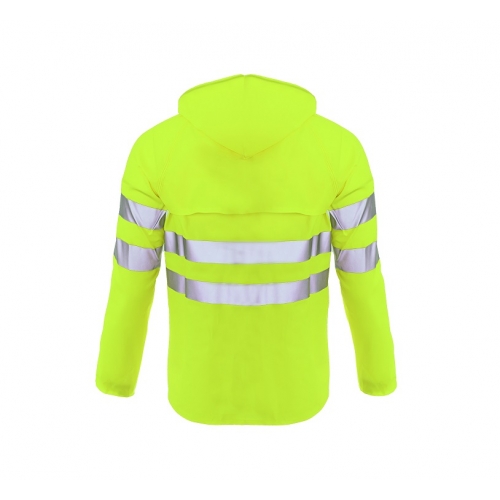 PROBALTIC KURTKA PRZECIWDESZCZOWA FLUO YELLOW/ORANGE