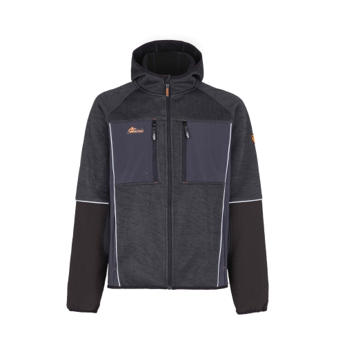 SILKY EXTREME 8880B - KURTKA SOFTSHELLOWA , WODOODPORNA, KAPTUR, ODBLASKOWE WSTAWKI - S-3XL