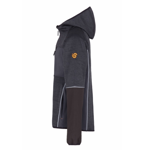 SILKY EXTREME 8880B - KURTKA SOFTSHELLOWA , WODOODPORNA, KAPTUR, ODBLASKOWE WSTAWKI - S-3XL
