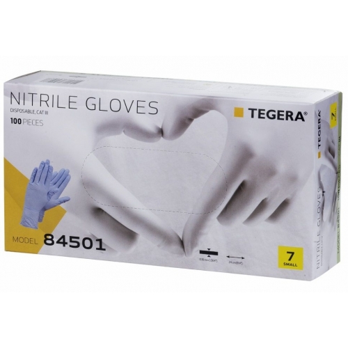 Rękawice nitrylowe Tegera 84501 100szt.